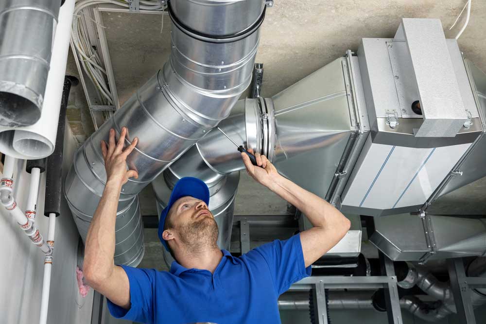 HVAC air duct system