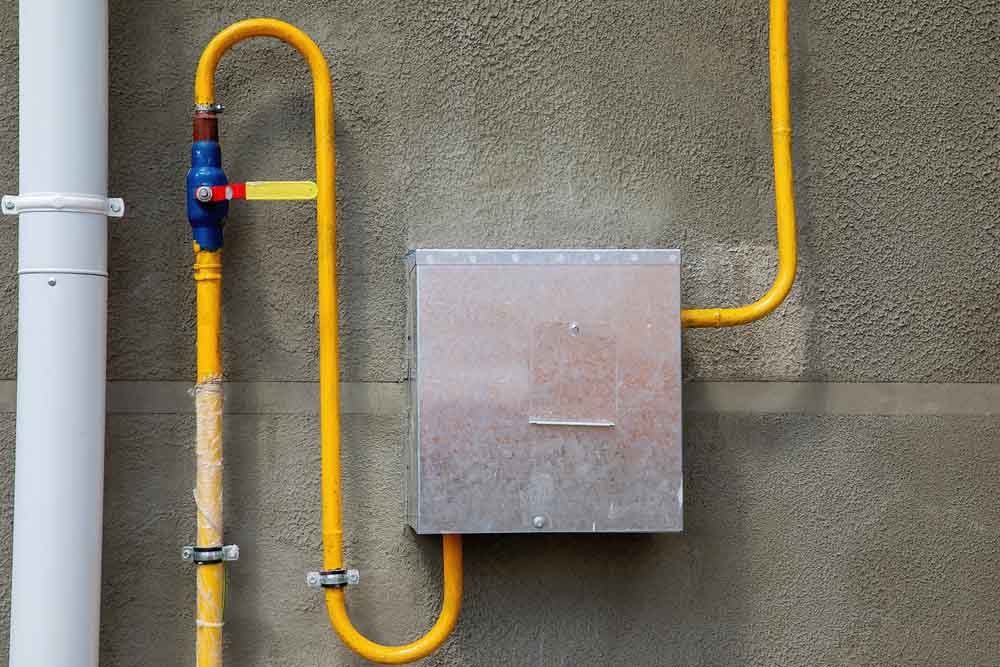 gas line at home