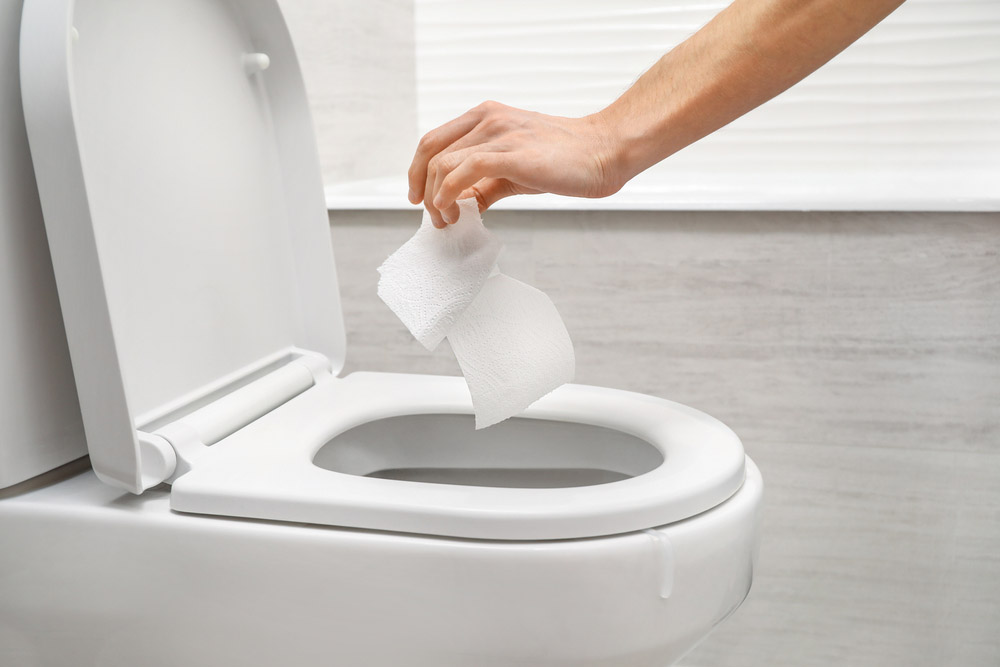 flushable wipes