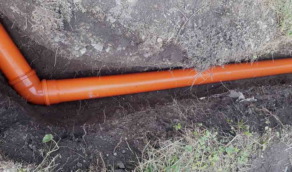 sewer line pipe